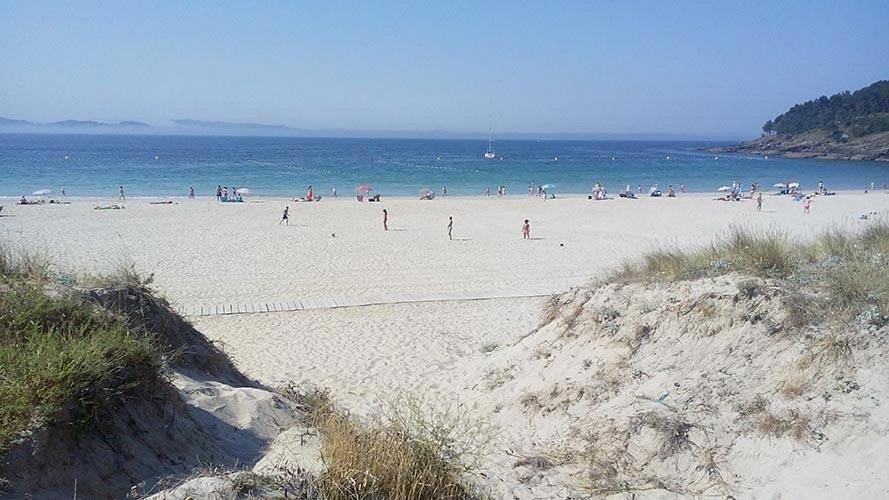 Apartamento Canelas Portonovo Exteriör bild